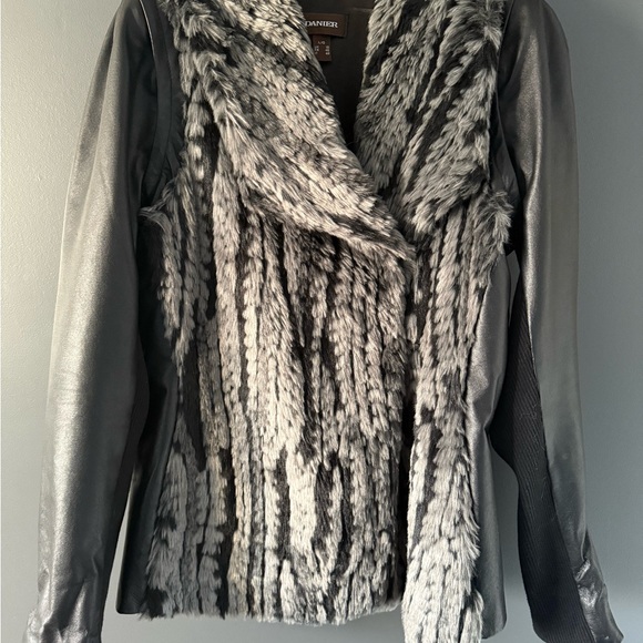 Danier Jackets & Blazers - Danier Leather and Faux Fur Jacket/Vest